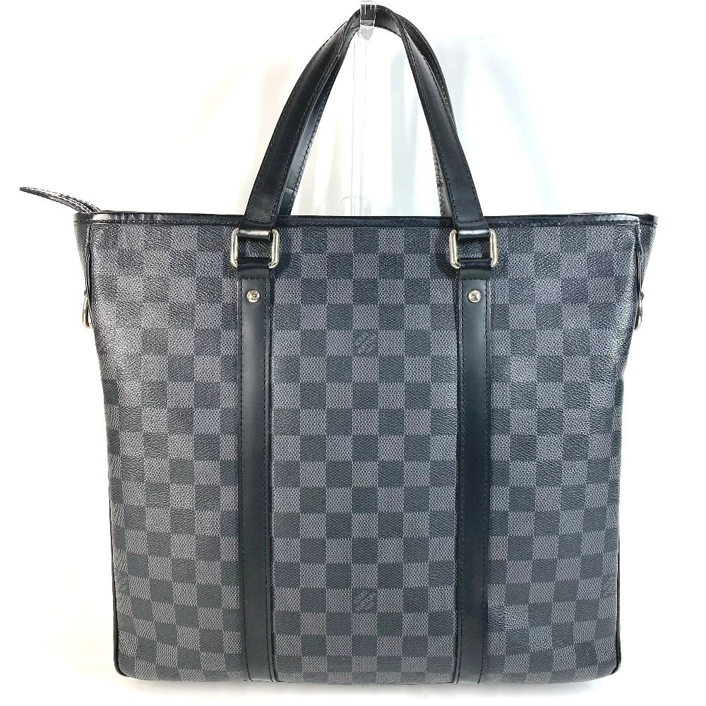 Louis Vuitton Business Damier Graphite Tadao Black Handbag Tote Briefcase Bag